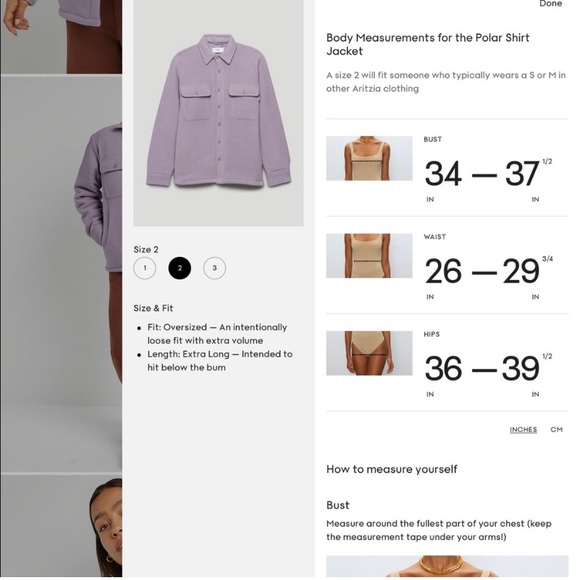 Aritzia Tna Polar Shirt Jacket - Picture 3 of 6
